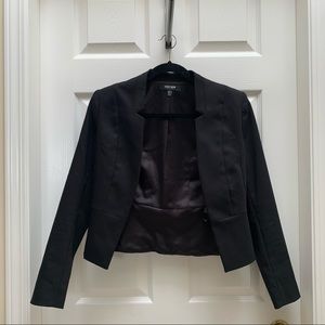 Fitted Black Cropped Blazer
